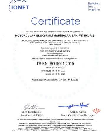 TS EN ISO 9001:2015